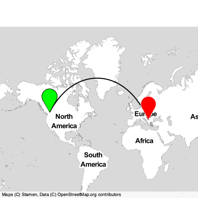 Kelowna (YLW) - Pristina (PRN) Cheap Flight Tickets Price Calendar 2021