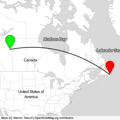 Fort McMurray (YMM) - St. John's (YYT) Cheap Flight Tickets Price Calendar 2021