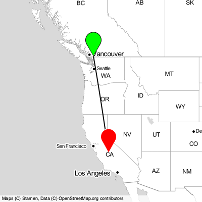 Abbotsford (YXX) - Fresno (FAT) Cheap Flight Tickets Price Calendar 2021