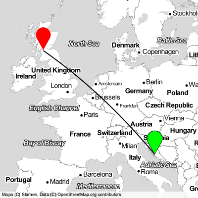 Zadar (ZAD) - Glasgow (GLA) Cheap Flight Tickets Price Calendar 2021