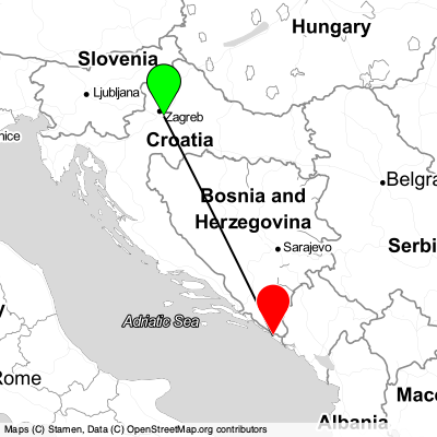 Velika Gorica (ZAG) - Cavtat (DBV) Cheap Flight Tickets Price Calendar 2021
